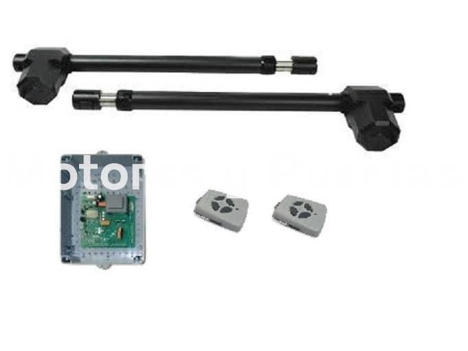 Kit Aprimatic AP350 2 hojas: 2 Motores AP350 + Cuadro de maniobras + 2 Telemandos - Imagen 1