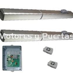 Kit Aprimatic Forty 270 SF 2 hojas: 2 motores Forty 270 SF + cuadro de maniobras + 2 telemandos - Imagen 1