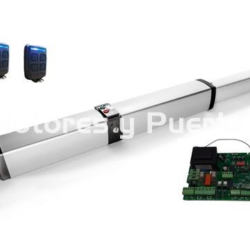 Kit Hy-dom 3LC Mod. D 400: motor Hy-dom 3LC Mod. D 400 + Cuadro universal + 2 Telemandos - Imagen 1