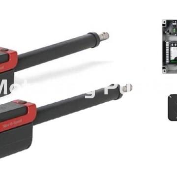 Kit Nice Titan HS 2 hojas: 2 motores Nice Titan HS (TTN3724HS) + Cuadro de maniobras + 2 Telemandos - Imagen 1